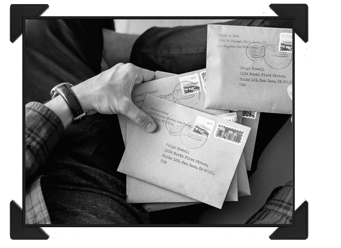 Hand writing illustration